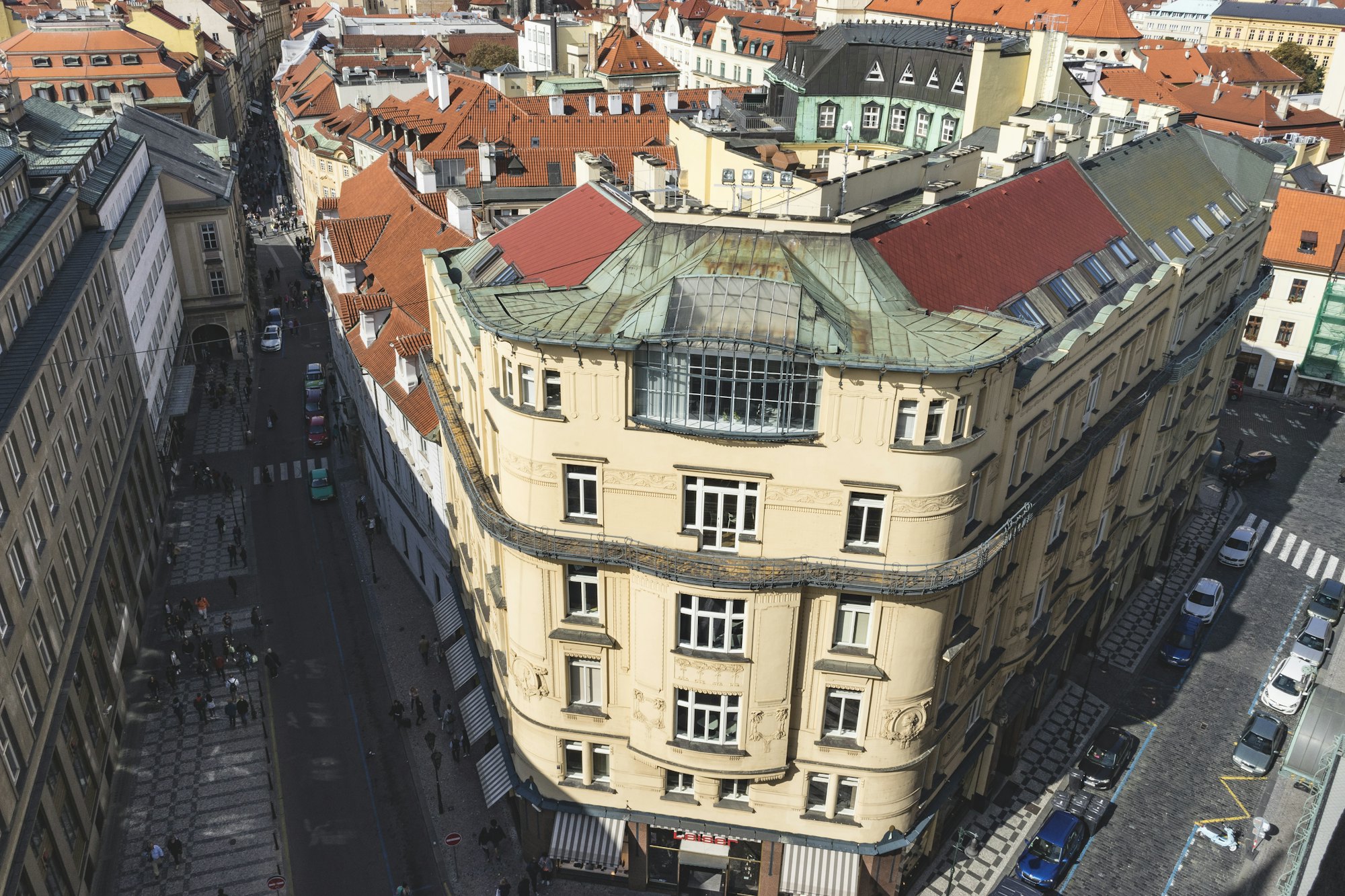 Praha, elegantní rezidenční architektura